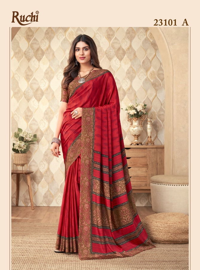 Vivanta Silk 20 By Ruchi Daily Wear Sarees Catalog